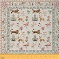 thumbnail image 1 of Homewish Jungle Leopard Cheetah 01, Reindeer Flamingo Animal Room Decor Fabric by the Yard, Rustic Flower Sewing Fabric, Lightweight Room Decor, 1 of 6