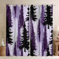 thumbnail image 1 of Homewish Jungle Pine Tree Curtains Pack of 2 (42x84 Each) for Men, Purple Plant Botanical Curtains Blackout, Rustic Farmhouse Bedroom Curtains, Window Curtains Home Decor, 1 of 5