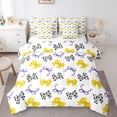 thumbnail image 1 of Homewish Kawaii Bowtie 7-Piece Queen Bedding Set - Cow Print Princess, 1 of 8