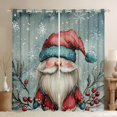 thumbnail image 1 of Homewish Kawaii Fairy Tale Gnome Black Out Curtains, Vintage Christmas Style Curtains Pack of 2 (42x63 Each), Teems Kids Boys Girls Bedroom Curtains, Blackout Curtains Home Decor, 1 of 7
