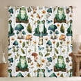 thumbnail image 1 of Homewish Kawaii Green Frog Blackout Curtains Set of 2 (52x84 Each) for Teens,Botanical Mushroom Window Curtains,Flowers Butterflies Curtains and Drapes,Luxury Bedroom Decor, 1 of 6