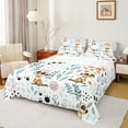 thumbnail image 1 of Homewish Kawaii Meerkat 4pcs Bed Sheets for Child Boys Girls,Chic Floral Flower King Sheets,Cartoon Animal Super Cozy Sheet Set,Super Cozy Room Decor, 1 of 7