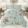 thumbnail image 1 of Homewish Kawaii Otter Bedding Comforter Set 2pcs for Preppy Child,Cartoon Animal Twin Comforter Sets Microfiber,Koi Fish Breathable Bedding Set,Luxury Bedroom Decor,Reversible, 1 of 8