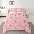 thumbnail image 1 of Homewish Kawaii Pink Axolotl 3 Pieces Queen Comforter Set for Kids Children,Dreamy Princess Ultra Soft Bedding Sets,Cartoon Flower Animal Bedding Comforter Set,Ultra Soft Home Decor,Reversible, 1 of 8