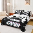 thumbnail image 1 of Homewish Kids Gamepad Controller Full Size Sheets, Black Game Console Bed Sheets, Cartoon Video Game Theme Sheet Sets, Breathable Home Decor, 4 Pieces, 1 of 7