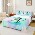 thumbnail image 1 of Homewish Kids Gymnastics Dancing Twin Sheet Sets,Gradient Blue Green Twin Fitted Sheet,Kids Gymnast Sports 03 For Girls,Breathable Home Decor,3 Pieces, 1 of 7