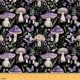 thumbnail image 1 of Homewish Kids Jungle Mushroom Fabric by the Yard 1 Yard, Hippie Butterfly Animal Room Decor Fabric by the Yard, Plant Botanical Sewing Fabric, Luxury Bedroom Decor, 1 of 6