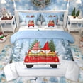 thumbnail image 1 of Homewish Kids Kawaii Gnome Bedding Comforter Set 7 Pieces, Cartoon Christmas Style Full Bedding Set, Teens Kids Boys Girls Reversible Fitted Sheet Flat Sheet, Breathable Home Decor, 1 of 7