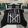 thumbnail image 1 of Homewish Lacrosse Game Bedding Comforter Set,Sport Theme Twin Comforter Sets,Gray Black Bedding Set For Boys Kids,Breathable Home Decor Reversible,2 Pieces, 1 of 8