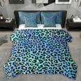 thumbnail image 1 of Homewish Leopard Cheetah Pattern 7-Piece Twin Bedding Sets,Chic Modern Aesthetic Bedding Comforter Set,Jungle Animal Sheet Sets For Menw Omen,Ultra Soft Home Decor, 1 of 8