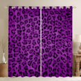 thumbnail image 1 of Homewish Leopard Cheetah Print Curtains Pack of 2 (42x84 Each) for Kids Children Teens,Abstract Geometric Curtains Blackout,Jungle Animal Print Bedroom Curtains,Super Cozy Room Decor, 1 of 6