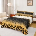 thumbnail image 1 of Homewish Leopard Print 4pcs Bed Sheets For Children Teens Female Girls,Bling Glitter King Sheets,Dreamy Princess Super Cozy Sheet Set,Super Cozy Room Decor, 1 of 7