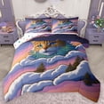 thumbnail image 1 of Homewish Lovely Cat Bedding Comforter Set,3D Cute Kitten Twin Comforter Sets,Pet Lovers Bedding Set For Men Women,Luxury Bedroom Decor Reversible,2pcs, 1 of 8