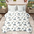 thumbnail image 1 of Homewish Mallard Duck 7-Piece Twin Bedding Sets,Rustic Farmhouse Cabin Bedding Comforter Set,Country Plant Leaves Sheet Sets For Boys Kids,Luxury Bedroom Decor Reversible, 1 of 8