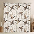 thumbnail image 1 of Homewish Mallard Duck Boy Girl Blackout Curtains Set of 2 (52x84 Each),Rustic Lake House Animal Window Curtains,Retro Vintage Aesthetic Curtains and Drapes,Ultra Soft Home Decor, 1 of 6