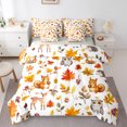 thumbnail image 1 of Homewish Maple Leaves 7-Piece Bedding Comforter Set For Children Teens Adults,Cartoon Animal King Bedding Sets,Autumn Fall Ultra Soft Bed Sheets,Ultra Soft Home Decor,Reversible, 1 of 8