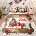thumbnail image 1 of Homewish Merry Christmas 7-Piece Bedding Comforter Set,Xmas Gifts King Bedding Sets,Happy New Year Bed Sheets For Men Women,Microfiber Bedroom Decor Reversible, 1 of 8