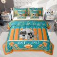 thumbnail image 1 of Homewish Miami City 7-Piece Twin Bedding Sets,American Football Sport Bedding Comforter Set,Gray Rugby Helmet Sheet Sets For Boys,Super Cozy Room Decor Reversible, 1 of 8