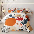 thumbnail image 1 of Homewish Modern Abstract Aesthetic Twin Quilt Set,Colorful Flowers Twin Coverlet Set For Men Women,2pcs, 1 of 7