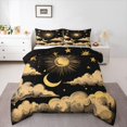 thumbnail image 1 of Homewish Moon And Sun Full Size Comforter Sets 3-Piece for Boys Girls,Starry Sky Bedding Comforter Set,Vintage Aesthetic Lightweight Bedding Sets,Breathable Home Decor,Reversible, 1 of 8