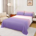 thumbnail image 1 of Homewish Ombre Tie Dye 4 Pieces Queen Sheet Sets For Children Kids Teens,Abstract Gradient Watercolor Ultra Soft Flat Sheet,Pink Purple Queen Fitted Sheet,Ultra Soft Home Decor, 1 of 7