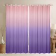 thumbnail image 1 of Homewish Ombre Tie Dye Black Out Curtains For Children Kids Teens,Abstract Gradient Watercolor Curtains Pack of 2 (42x63 Each),Pink Purple Bedroom Curtains,Ultra Soft Home Decor, 1 of 6