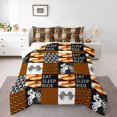 thumbnail image 1 of Homewish Outdoor Motocross Full Size Comforter Sets,Extreme Sport Bedding Comforter Set,Orange White Black Bedding Sets For Boys,Lightweight Room Decorative Reversible,3 Pieces, 1 of 8