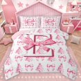 thumbnail image 1 of Homewish Personalized Initial E 2pcs Bedding Comforter Set For Teens Boys Girls,Merry Christmas Tree Twin Comforter Sets,Cute Ribbon Bow Breathable Bedding Set,Microfiber Bedroom Decor,Reversible, 1 of 8