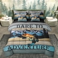 thumbnail image 1 of Homewish Pike Fish 7-Piece Twin Bedding Sets,Rustic Farmhouse Cabin Bedding Comforter Set,Outdoor Adventure Sheet Sets For Boys Kids,Luxury Bedroom Decor Reversible, 1 of 8