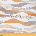 thumbnail image 1 of Homewish Polka Dots Kids 01, Chic Orange Abstract Ombre Room Decor Fabric by the Yard, Modern Simple Style Sewing Fabric, Luxury Bedroom Decor, 1 of 6