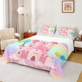 thumbnail image 1 of Homewish Princess Castle 4pcs Bed Sheets for Kids Children Teens,Gradient Ombre King Sheets,Starry Sky Super Cozy Sheet Set,Ultra Soft Home Decor, 1 of 7