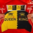 thumbnail image 1 of Homewish Queen And King Bedding Comforter Set,Princess Crown Twin Comforter Sets,Yellow Black Bedding Set For Girl Kids,Ultra Soft Home Decor Reversible,2-Piece, 1 of 8