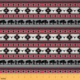 thumbnail image 1 of Homewish Red Grey Square Aztec Fabric by the Yard 2 Yards for Adult, Tribal Western Bohemian Sewing Fabric, Mandala Hippie Style Fabric for Sewing, Lightweight Room Decor, 1 of 6