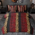 thumbnail image 1 of Homewish Red Leopard Print Twin Bedding Sets 7-Piece for Women, Modern Zebra Cheetah Print Bedding Comforter Set, Fashion Abstract Reversible Sheet Sets, Lightweight Room Decor, 1 of 8