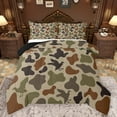 thumbnail image 1 of Homewish Retro Camo Pattern Bedding Comforter Set,Rustic Mallard Duck Twin Comforter Sets,Green Brown Bedding Set For Boys Teens,Ultra Soft Home Decor Reversible,2-Piece, 1 of 8