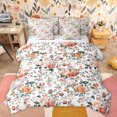 thumbnail image 1 of Homewish Rose Flower Floral Bedding Comforter Set 7pcs for Adult, Plant Botanical King Bedding Sets, Vintage Western Fashion Reversible Bed Sheets, Luxury Bedroom Decor, 1 of 7