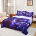 thumbnail image 1 of Homewish Rustic Boho Butterfly Queen Sheet Sets,Romantic Purple Rose Flat Sheet,Romantic Valentine'S Day Queen Fitted Sheet For Girls Kids,Super Cozy Room Decor,4 Pieces, 1 of 7