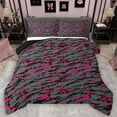 thumbnail image 1 of Homewish Rustic Camo Print Bedding Comforter Set,Country Farmhouse Lodge Twin Comforter Sets,Gray Pink Bedding Set For Girls Kids,Super Cozy Room Decor Reversible,2-Piece, 1 of 8