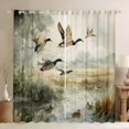 thumbnail image 1 of Homewish Rustic Mallard Duck Curtains Pack of 2 (42x84 Each),Country Farmhouse Lodge Curtains Blackout,Flying Animal Bedroom Curtains For Kid,Ultra Soft Home Decor, 1 of 6
