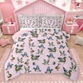 thumbnail image 1 of Homewish Rustic Mallard Full Size Comforter Sets,Country Farm Duck Bedding Comforter Set,Pink Gray Green Bedding Sets For Girls Kids,Ultra Soft Home Decor Reversible,3-Piece, 1 of 8