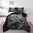 thumbnail image 1 of Homewish Safari Leopard Bedding Comforter Set 2pcs for Teens Boys Girls,Jungle Animal Twin Comforter Sets Microfiber,Woodland Wildlife Cheetah Breathable Bedding Set,Ultra Soft Home Decor, 1 of 8