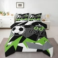 thumbnail image 1 of Homewish Soccer Football 2pcs Bedding Comforter Set for Teens Female Men,Abstract Geometric Twin Comforter Sets,Sport Theme Breathable Bedding Set,Microfiber Bedroom Decor,Reversible, 1 of 8