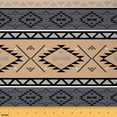 thumbnail image 1 of Homewish Southwestern Aztec Geometric Fabric by the Yard 1 Yard,Rustic Western Home Decor Fabric by the Yard,Brown Gray Sewing Fabric For Adult,Ultra Soft Home Decor, 1 of 6