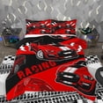 thumbnail image 1 of Homewish Speed Extreme Sport Bedding Comforter Set,Racing Game Twin Comforter Sets,Red Black Car Bedding Set For Boy Kids,Luxury Bedroom Decor Reversible,2-Piece, 1 of 8