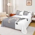 thumbnail image 1 of Homewish Teenagers Animal Zebra Twin Sheet Sets 3pcs,Abstract Geometric Stripes Twin Fitted Sheet Microfiber,Black Grey White Breathable Flat Sheet,Ultra Soft Home Decor, 1 of 7