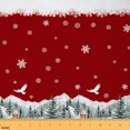 thumbnail image 1 of Homewish Teens Christmas Snowflake Fabric by the Yard 1 Yard, Kawaii Jungle Deer Room Decor Fabric by the Yard, Countryside Sewing Fabric, Breathable Home Decor, 1 of 6