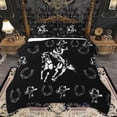 thumbnail image 1 of Homewish Teens Cowboy Horseshoe Bedding Comforter Set 2pcs,Western Theme Twin Comforter Sets Microfiber,Farmhouse Animal Horse Breathable Bedding Set,Super Cozy Room Decor,Reversible, 1 of 8