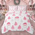 thumbnail image 1 of Homewish Teens Kids Children Christmas Santa Claus Full Size Comforter Sets 3-Piece,Happy Xmas Bedding Comforter Set,Happy New Year Lightweight Bedding Sets,Ultra Soft Home Decor,Reversible, 1 of 8