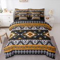 thumbnail image 1 of Homewish Teens Tribal Aztec 7-Piece Twin Bedding Sets,Bohemian Theme Bedding Comforter Set,Exotic Style Breathable Sheet Sets,Microfiber Bedroom Decor,Reversible, 1 of 8