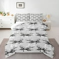 thumbnail image 1 of Homewish Transportation Theme 3 Pieces Queen Comforter Set for Teens Children Boys,Aircraft Airplane Ultra Soft Bedding Sets,Helicopter Military Jet Bedding Comforter Set,Microfiber Bedroom Decor, 1 of 8
